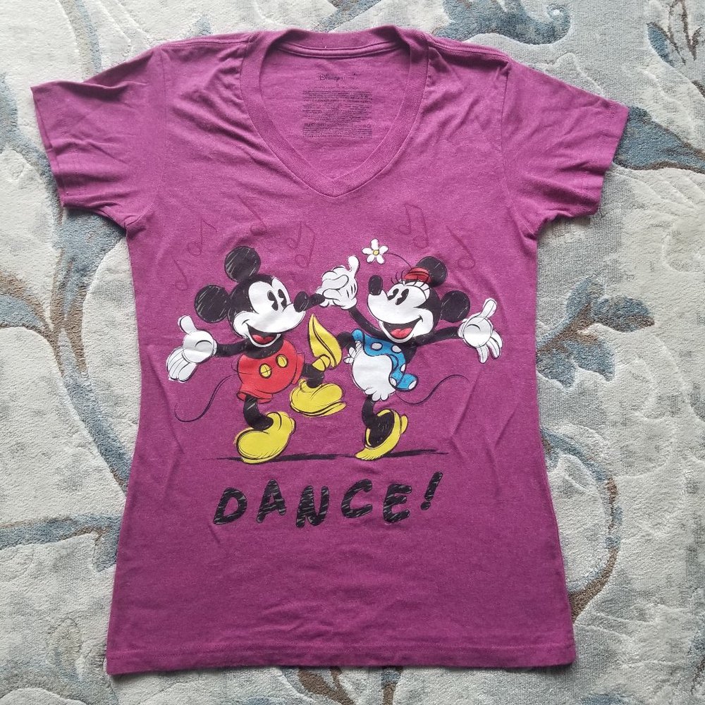 Mickey and Minnie Tee, Size S
